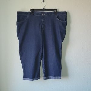 Riders By Lee Cuffed Capri 22W